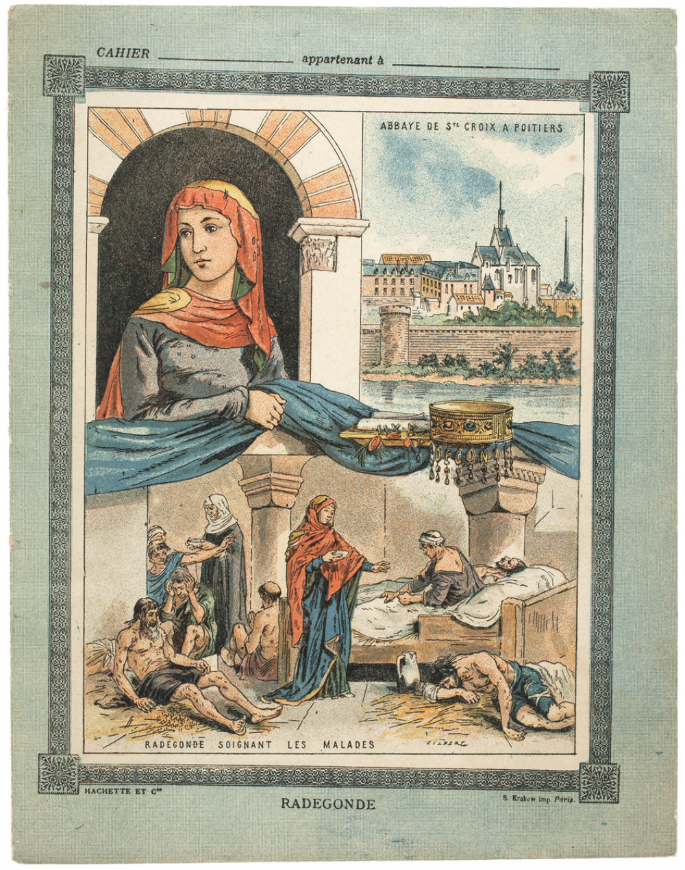 Radegonde - Les Françaises illustres.