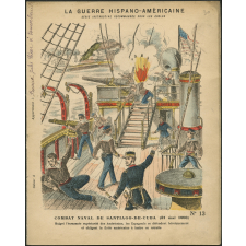 Combat naval de Santiago de Cuba (31 mai 1898) - La guerre Hispano-Américaine n°13. 4302