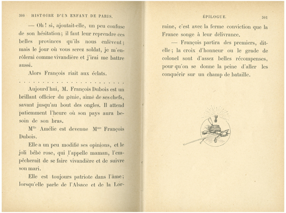 Histoire d'un enfant de Paris 1870-1871.