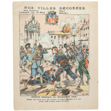 Défense héroïque de Châteaudun (1870) - Nos villes décorées N°10.