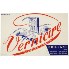 Buvard publicitaire. Vernicire