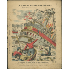 Explosion à bord d'un navire américain - La guerre Hispano-Américaine n°2.