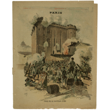 Prise de la Bastille (1789)  - Paris.