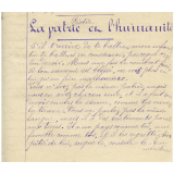 Cahier de devoirs journaliers.