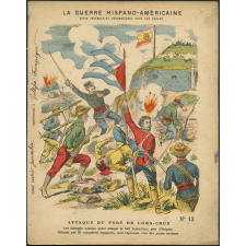 Attaque du fort de Loma-Cruz - La guerre Hispano-Américaine n°12. 