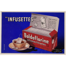 Buvard publicitaire. Infusettes Boldoflorine.