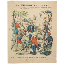 Création d'une route de 160 kilomètres  - La Mission Marchand N°2.