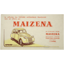 Buvard publicitaire. Maïzena. Citroën 2 CV.