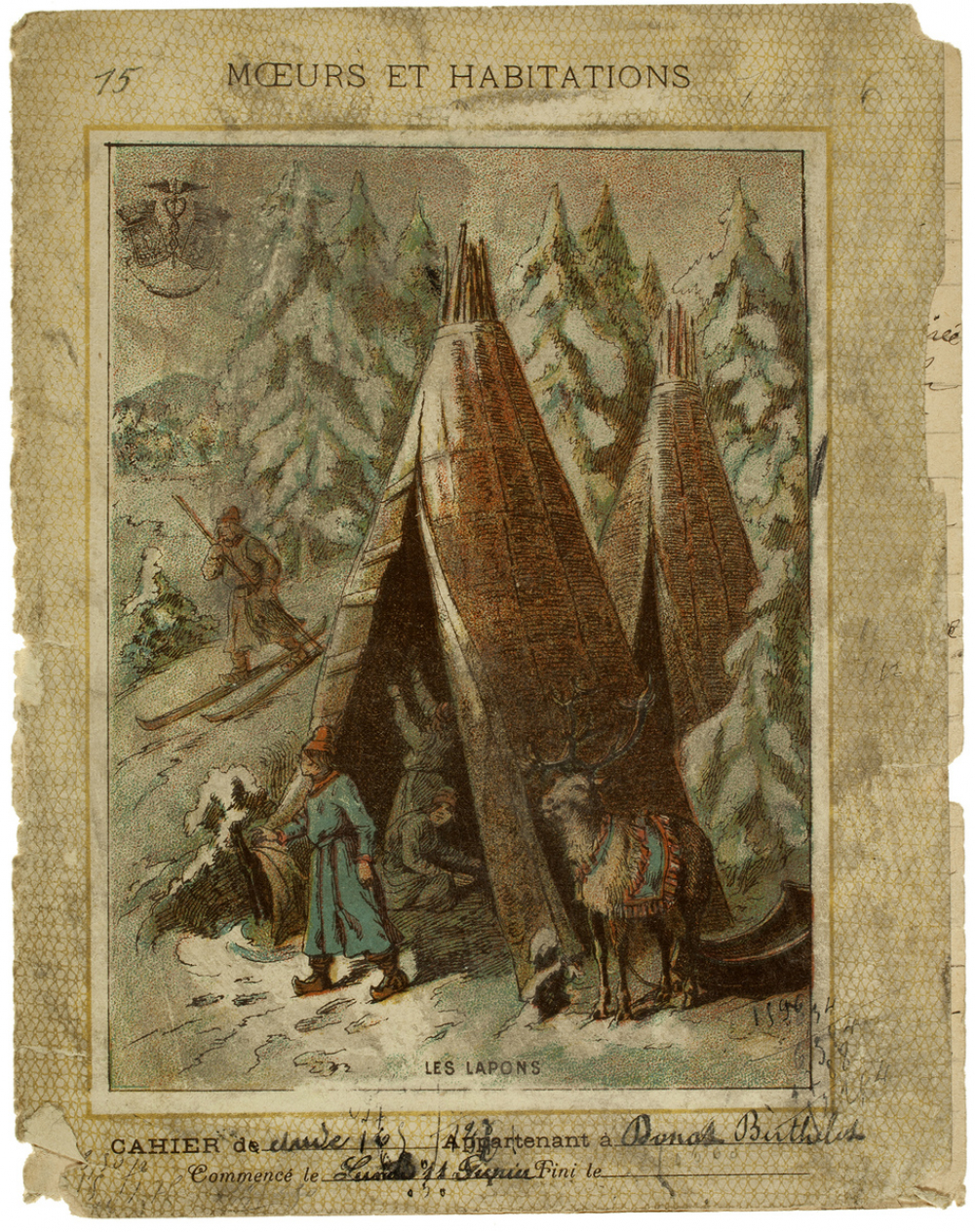 Les Lapons - Mœurs et Habitations.