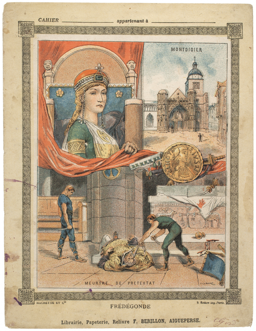 Frédégonde - Les Françaises illustres.