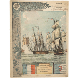 L'Amiral Roussin avec son escadre force l'entrée du Tage (11 juillet 1831).