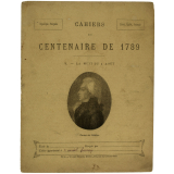 La nuit du 4 Août - Cahiers du Centenaire de 1789 - V.