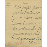 Cahier spécial de devoirs mensuels.