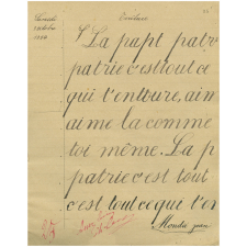 Cahier spécial de devoirs mensuels.