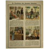 Le Panthéon des femmes illustres : George Sand, Madame Pape-Carpentier, Madame Aristide Boucicaut, Rachel