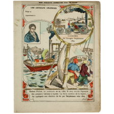 Robert Fulton et Georges Stéphenson - Les artisans célèbres N°1.