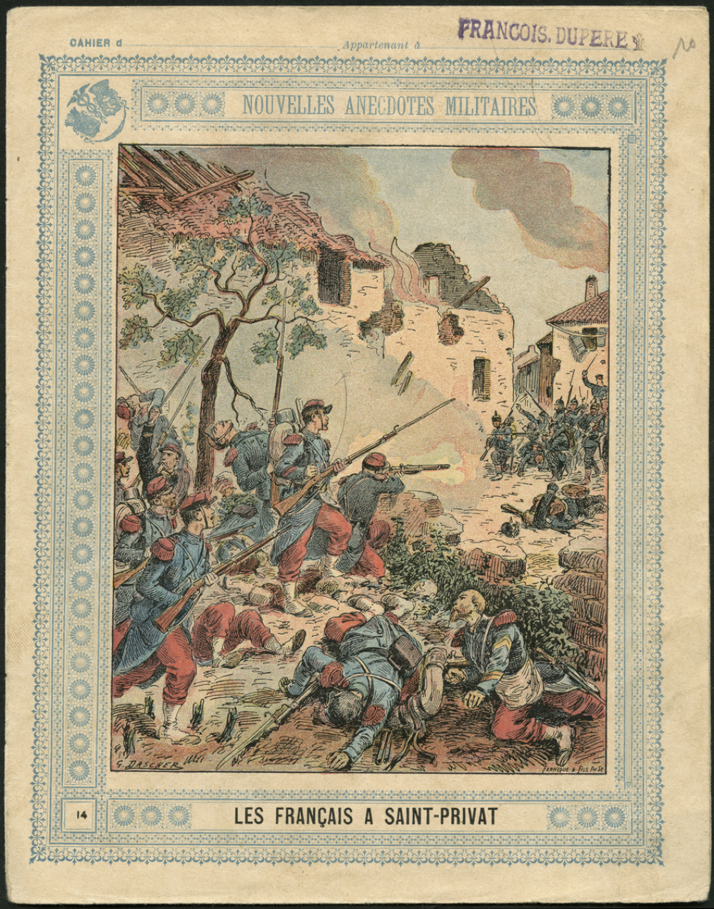 Les Français à Saint-Privat - Nouvelles anecdotes militaires.