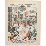 Paris résiste héroïquement à l'invasion (1870-1871) - Nos villes décorées N°7