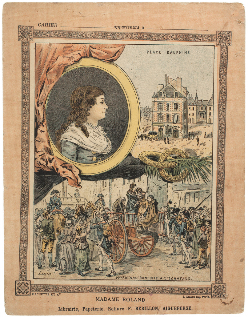 Madame Roland - Les Françaises illustres.
