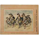 La nouvelle tactique à Valmy - Autour du Drapeau tricolore 1789-1889 - Cahier n°5.