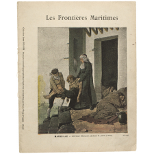 Marseille. L'évêque Belzunce pendant la peste (1720) - Les frontières maritimes.