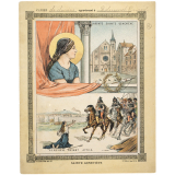 Sainte Geneviève - Les Françaises illustres.
