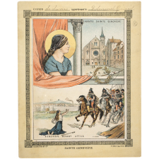 Sainte Geneviève - Les Françaises illustres.