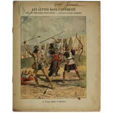 Troupes légères de Byzance - Art et Histoire militaires - La guerre en rase campagne - Les luttes dans l'Antiquité. N°9.