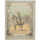 Dragons (1750) - Historiques illustrés des régiments français.