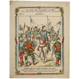 Jeanne d'Arc et l'armée marchent sur Paris - La vie de Jeanne d'Arc n°8.