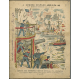 Défaite des Espagnols devant Manille (îles Philippines)- La guerre Hispano-Américaine n°7.