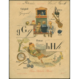 Notre alphabet illustré. G et H.