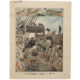 La propreté à bord - La marine militaire. N°7. 