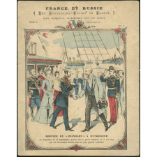 Arrivée du « Standart » à Dunkerque - Les souverains russes en France n°1.
