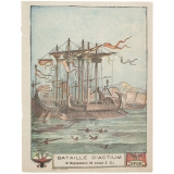 Bataille d'Actium (2 septembre 31 avant J.-C.).