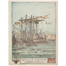 Bataille d'Actium (2 septembre 31 avant J.-C.).