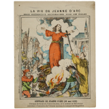 Supplice de Jeanne d'Arc (30 mai 1431) - La vie de Jeanne d'Arc. n°14.