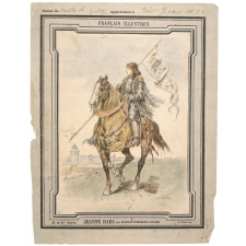 Jeanne d'Arc (La Pucelle d'Orléans) 1410-1431 - Français illustres n° .