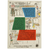 Buvard publicitaire. Les jus de fruits. Buvard N°5. 