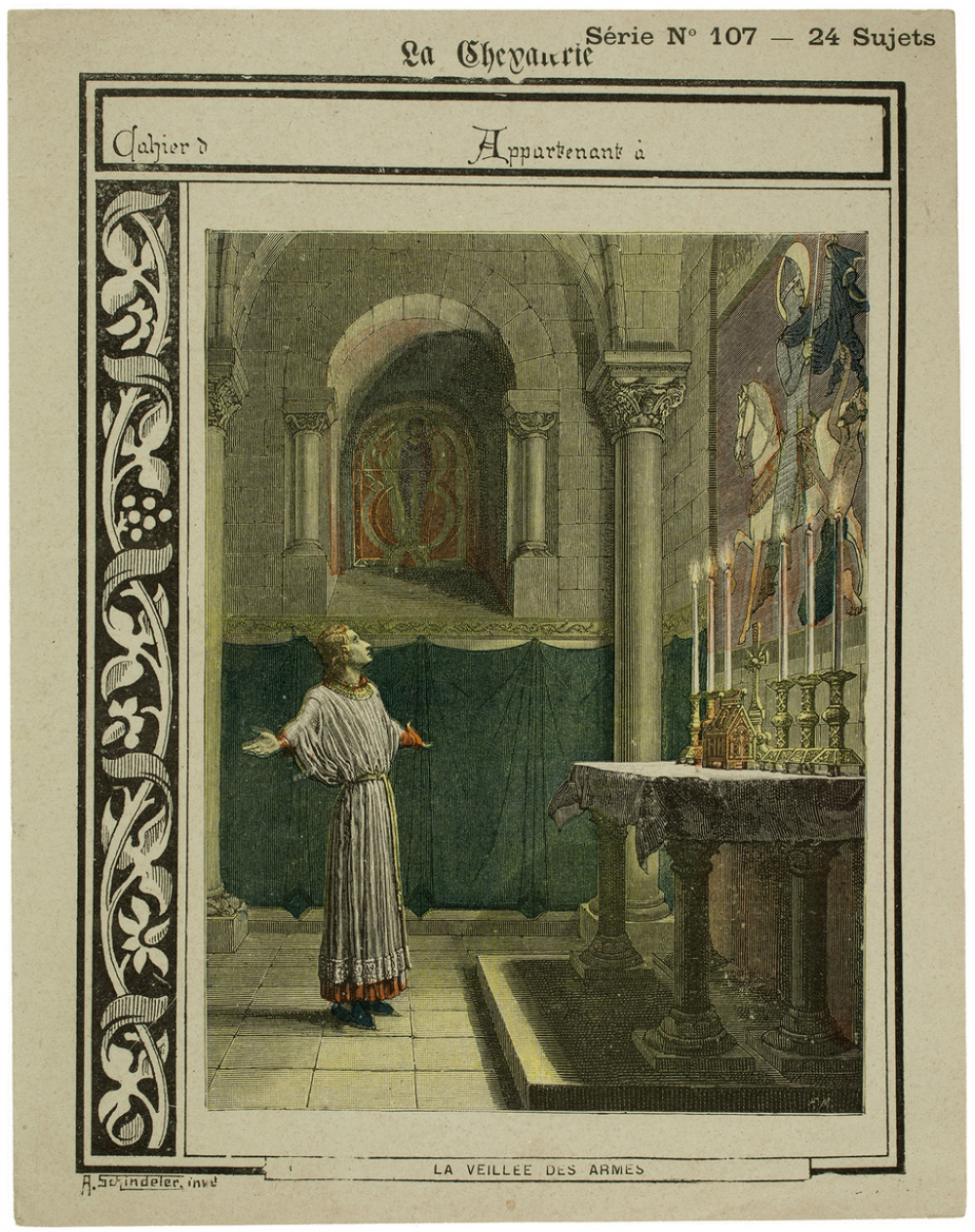 La veillée des armes - La chevalerie. 