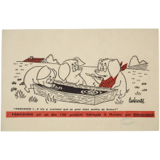 Buvard publicitaire. Ménard-Frères. Cochons. 