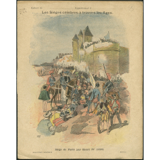Siège de Paris par Henri IV (1593) - Les sièges célèbres à travers les Ages.