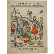 Siège d'Orléans par Jeanne d'Arc - La vie de Jeanne d'Arc. n°4.
