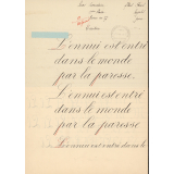 Ecriture
 
