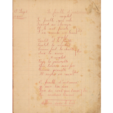 Cahier de chansons