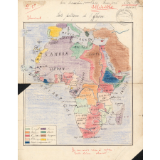 Carte politique de l'Afrique