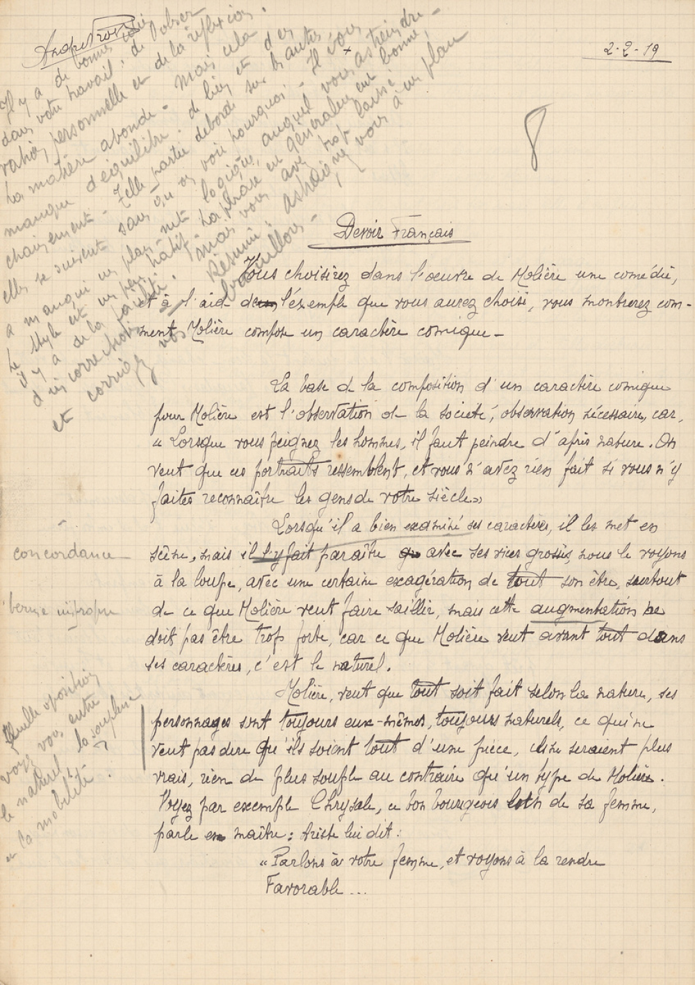 Devoir Français