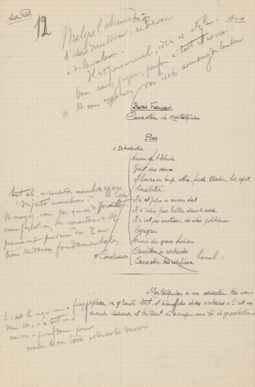 Devoir Français