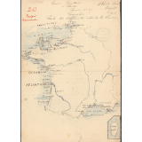 Géographie, Carte des différentes côtes de la France
 
