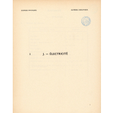 Sciences physiques : matériel didactique. I J. - Électricité